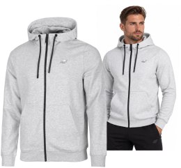 4F MĘSKA BLUZA Z KAPTUREM BAWEŁNA ROZPINANA / rozm XXL
