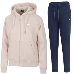 4F DAMSKI DRES BAWEŁNA KOMPLET BLUZA ROZPINANA SPODNIE / rozm XL