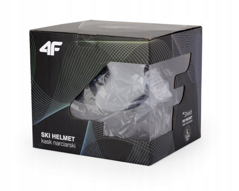 4F KASK NARCIARSKI SNOWBOARDOWY / rozm S/M 55-58cm