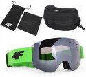 4F JUNIORSKIE GOGLE NARCIARSKIE SNOWBOARDOWE LUSTRZANKI S2