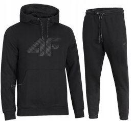 4F MĘSKI DRES BAWEŁNA KOMPLET BLUZA KANGURKA SPODNIE / rozm XXL
