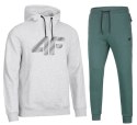 4F MĘSKI DRES BAWEŁNA KOMPLET BLUZA KANGURKA SPODNIE / rozm M