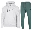4F MĘSKI DRES BAWEŁNA KOMPLET BLUZA ROZPINANA SPODNIE / rozm M