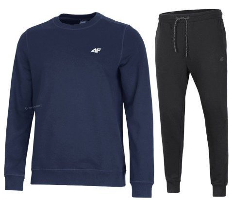 4F MĘSKI DRES BAWEŁNA KOMPLET BLUZA SPODNIE / rozm XXL