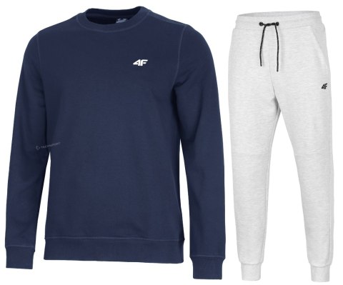 4F MĘSKI DRES BAWEŁNA KOMPLET BLUZA SPODNIE / rozm XXL