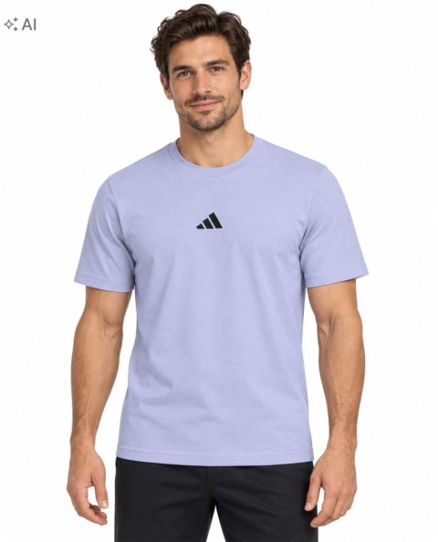 ADIDAS KLASYCZNA MĘSKA KOSZULKA T-SHIRT BASIC 100% BAWEŁNA Z HAFTEM / 3XL