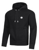 MĘSKI ZESTAW DRESOWY PITBULL KOMPLET BLUZA Z KAPTUREM SPODNIE CZARNY / 3XL