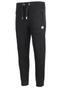 MĘSKI ZESTAW DRESOWY PITBULL KOMPLET BLUZA Z KAPTUREM SPODNIE CZARNY / 3XL