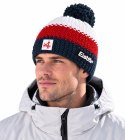 CIEPŁA CZAPKA ZIMOWA Z WEŁNY MERINO EISBAR STAR POMPON ANTYALERGICZNA