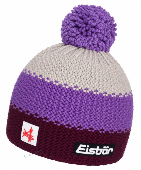 CIEPŁA CZAPKA ZIMOWA Z WEŁNY MERINO EISBAR STAR POMPON KOLEKCJA 2026/27