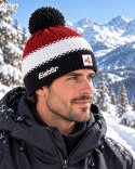 CIEPŁA CZAPKA ZIMOWA Z WEŁNY MERINO EISBAR STAR POMPON KOLEKCJA 2026/27