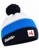 CIEPŁA CZAPKA ZIMOWA Z WEŁNY MERINO EISBAR STAR POMPON KOLEKCJA 2026/27