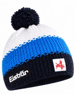CIEPŁA CZAPKA ZIMOWA Z WEŁNY MERINO EISBAR STAR POMPON KOLEKCJA 2026/27