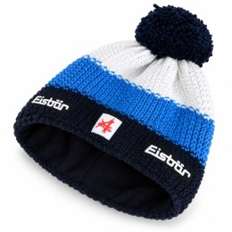 CIEPŁA CZAPKA ZIMOWA Z WEŁNY MERINO EISBAR STAR POMPON KOLEKCJA 2026/27
