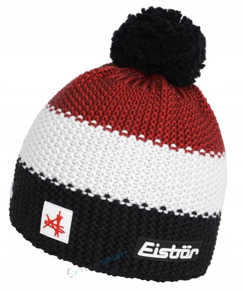 EISBAR STAR POMPON CIEPŁA CZAPKA ZIMOWA Z WEŁNY MERINO KOLEKCJA 2026/27