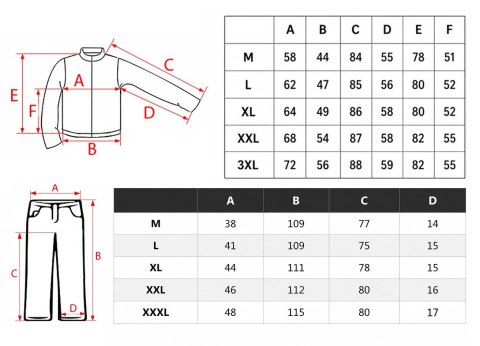 MĘSKI ZESTAW DRESOWY PITBULL KOMPLET BLUZA Z KAPTUREM SPODNIE CZARNY / XL