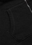 PITBULL GRUBA MĘSKA BLUZA ROZPINANA Z KAPTUREM CZARNA 450g/m2 roz. XL