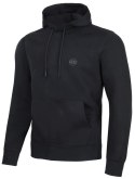 ZESTAW DRESOWY MĘSKI PITBULL BLUZA Z KAPTUREM SPODNIE CZARNY / XL