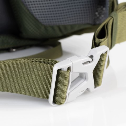 ODDYCHAJĄCY PLECAK TURYSTYCZNY Z STELAŻEM BERGSON VEREIDE 30L ZIELONY