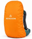 PLECAK GÓRSKI BERGSON TRESFJORD 50-60L ZIELONY WYPINANY STELAŻ POKROWIEC