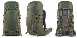 PLECAK GÓRSKI BERGSON TRESFJORD 50-60L ZIELONY WYPINANY STELAŻ POKROWIEC