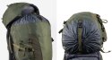 PLECAK GÓRSKI BERGSON TRESFJORD 50-60L ZIELONY WYPINANY STELAŻ POKROWIEC