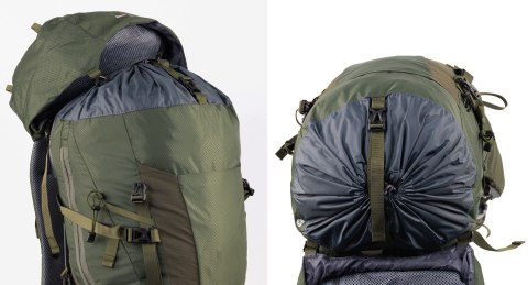 WYGODNY PLECAK TURYSTYCZNY BERGSON TRESFJORD 50-60L ODDYCHAJĄCE PLECY