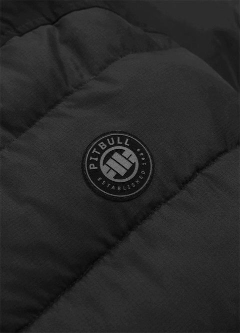 MĘSKA KURTKA ZIMOWA OCIEPLANA SPORTOWA PITBULL Z KAPTUREM roz. 3XL