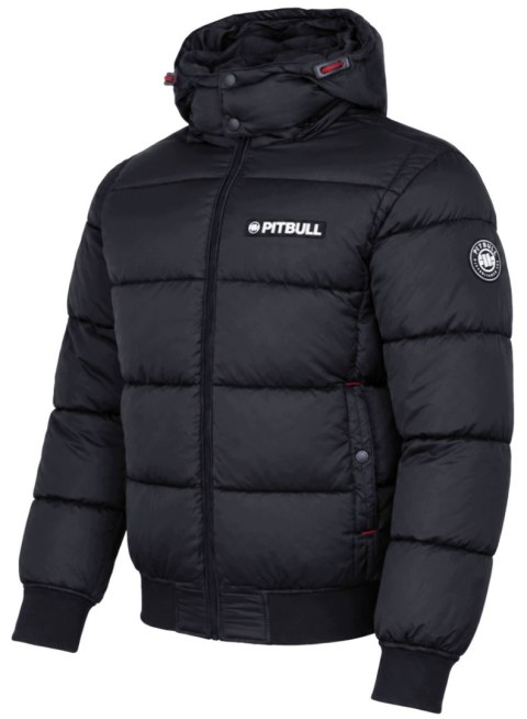 PITBULL MĘSKA KURTKA ZIMOWA PUCHOWA OCIEPLANA Z ODPINANYM KAPTUREM roz. 3XL