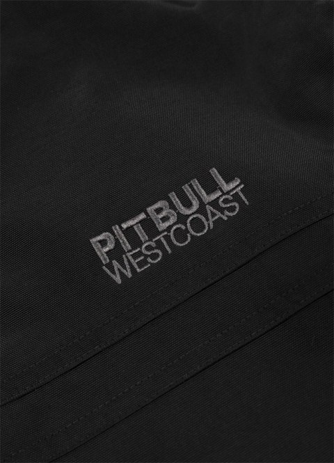 PITBULL MĘSKA OCIEPLANA KURTKA ZIMOWA Z KAPTUREM CZARNA 3XL