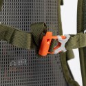 PLECAK TREKKINGOWY BERGSON LOEN 35L ODDYCHAJĄCY Z POKROWCEM ZIELONY
