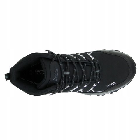 WYSOKIE MĘSKIE BUTY TREKKINGOWE CAMPUS RIMO HIGH CZARNE / 43