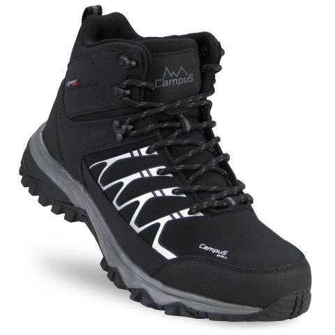 WYSOKIE MĘSKIE BUTY TREKKINGOWE CAMPUS RIMO HIGH CZARNE / 44