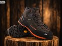 BERGSON TAHAT MID - WYGODNE WYSOKIE MĘSKIE BUTY TREKKINGOWE WODOODPORNE 41
