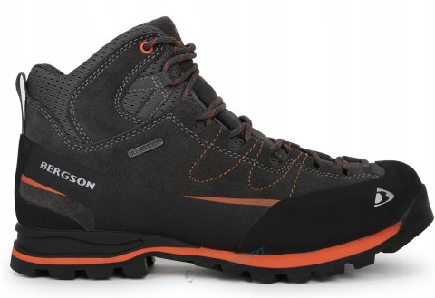 BERGSON TAHAT MID - WYGODNE WYSOKIE MĘSKIE BUTY TREKKINGOWE WODOODPORNE 42