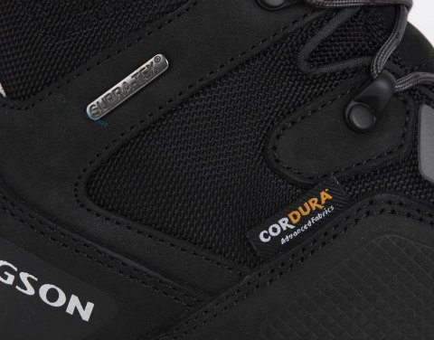 WYGODNE WZMACNIANE MĘSKIE BUTY TREKKINGOWE Z MEMBRANĄ BERGSON MOKO MID 42