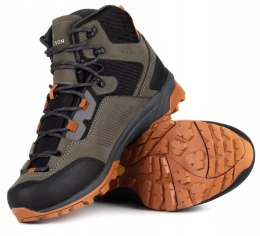 WYGODNE WZMACNIANE MĘSKIE BUTY TREKKINGOWE Z MEMBRANĄ BERGSON MOKO MID 43