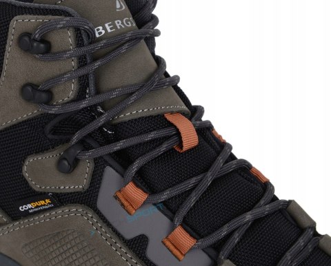 WYGODNE WZMACNIANE MĘSKIE BUTY TREKKINGOWE Z MEMBRANĄ BERGSON MOKO MID 44
