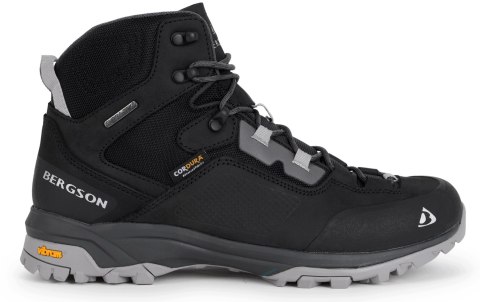 WYGODNE WZMACNIANE MĘSKIE BUTY TREKKINGOWE Z MEMBRANĄ BERGSON MOKO MID 45