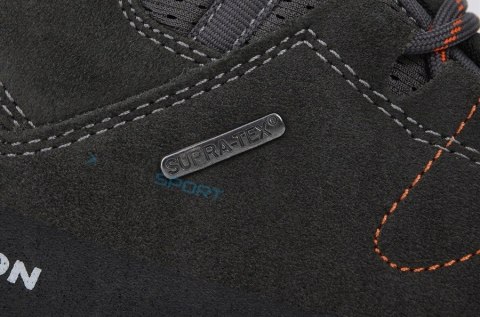 WYSOKIE MĘSKIE BUTY TREKKINGOWE BERGSON TAHAT MID Z MEMBRANĄ WODOODPORNE 42
