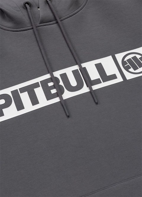 PITBULL MĘSKA BLUZA DRESOWA Z KAPTUREM KANGURKA Z NADRUKIEM GARFIT roz. L