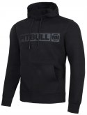 PITBULL MĘSKI DRES ZESTAW BLUZA Z KAPTUREM KANGURKA SPODNIE CZARNY L