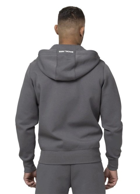 PITBULL MĘSKI DRES ZESTAW BLUZA Z KAPTUREM ROZPINANA SPODNIE GRAFITOWY XL