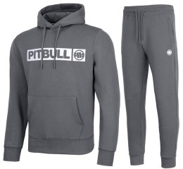 PITBULL ZESTAW DRESOWY MĘSKI BLUZA Z KAPTUREM + SPODNIE JOGGERY BAWEŁNA XXL