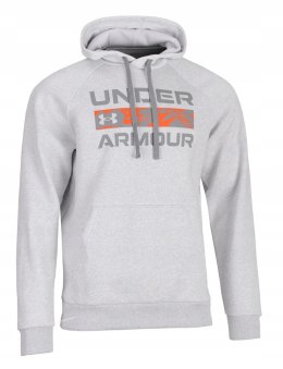 UNDER ARMOUR MĘSKA BLUZA Z KAPTUREM BAWEŁNA / L