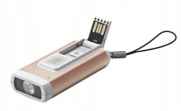 LEDLENSER K6R SAFETY BRELOK MINI LATARKA USB 400lm