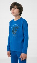 4F CHŁOPIĘCY LONGSLEEVE KOSZULKA BAWEŁNA / 140