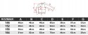 4F CHŁOPIĘCA KURTKA ZIMOWA JKUMN300 / rozm 152