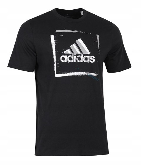 ADIDAS KOSZULKA T-SHIRT BAWEŁNA STENCIL GRAPH L