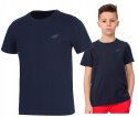 4F CHŁOPIĘCA KOSZULKA T-SHIRT BAWEŁNA / 152